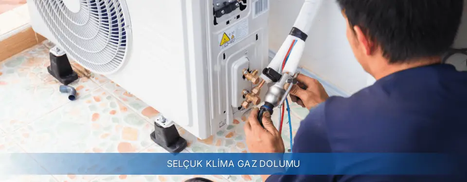 Selçuk İlçemi General Electric Klima Gaz Dolumu
